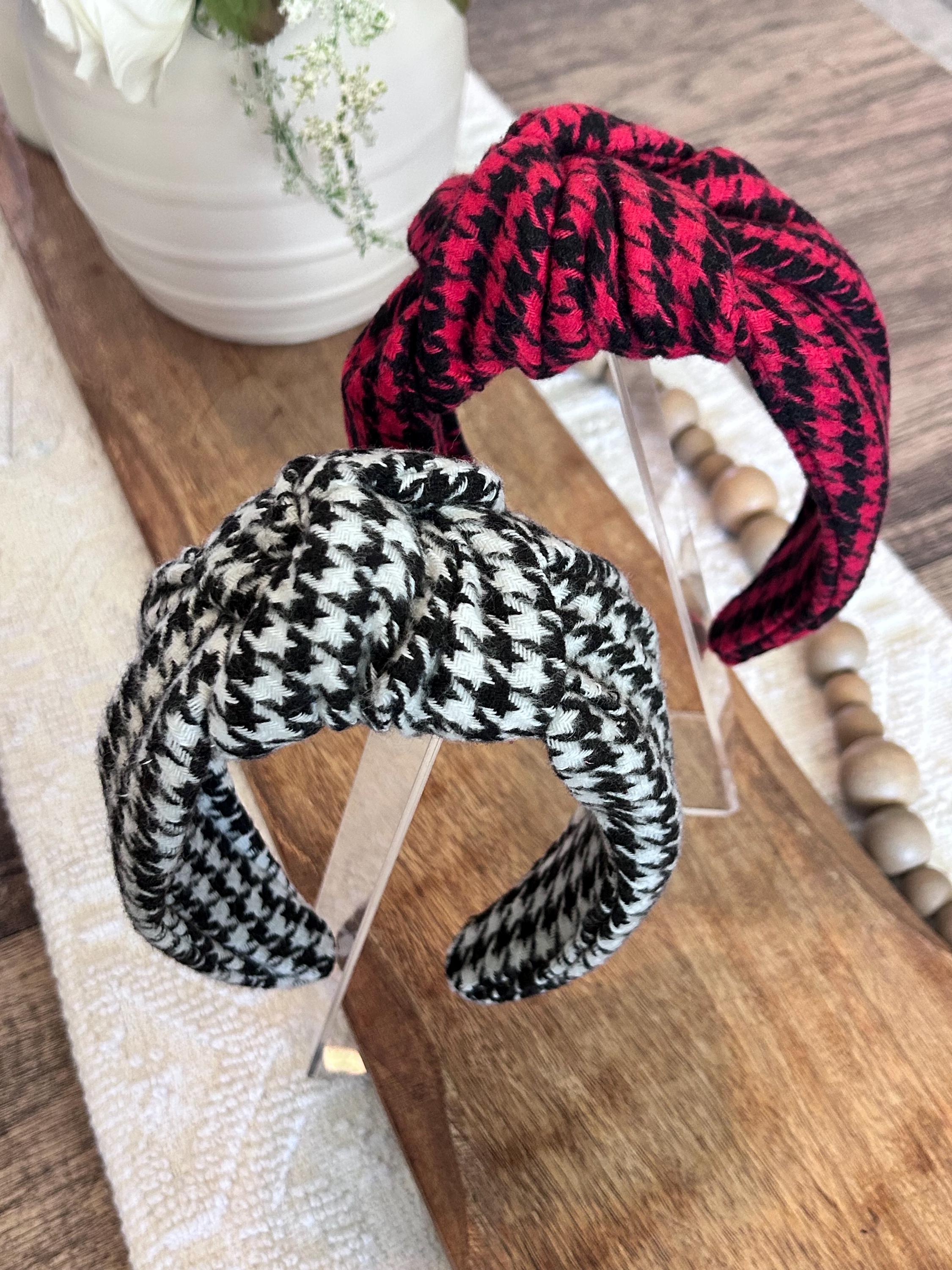 NEW Haymarket Check Headband - Handmade! Checkered Headband - Etsy main image 3