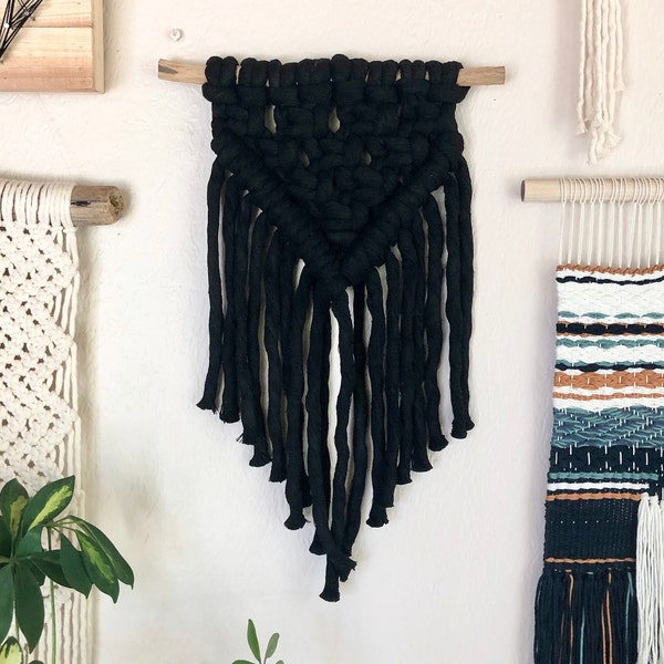 Black Wall Hanging Etsy