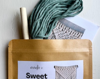 Sweet Melissa Macrame DIY Kit: Boho Wall Hanging Project