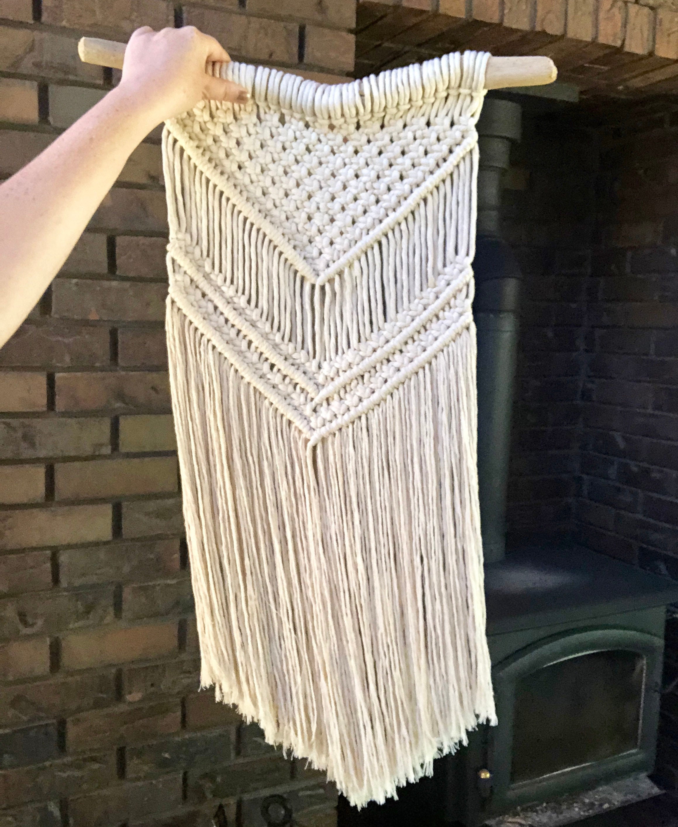 Macrame Wall Hanging Pattern Beginner to Intermediate Macrame - Etsy