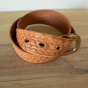 Vintage Western Cowboy Belt 30 - Etsy display picture 1
