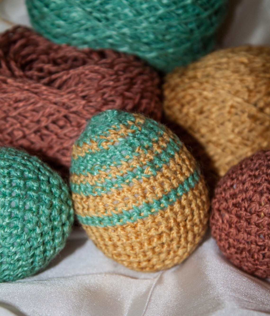 Striped Amigurumi Easter Egg Crochet Pattern - Etsy