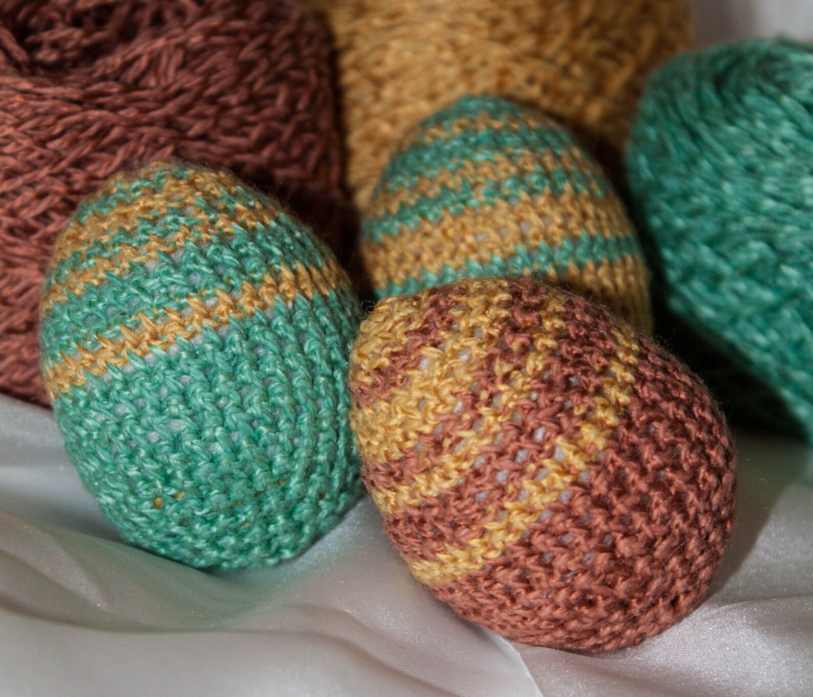 Striped Amigurumi Easter Egg Crochet Pattern - Etsy