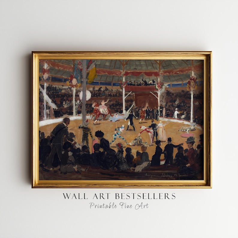 The Circus (Le Cirque) by Suzanne Valadon