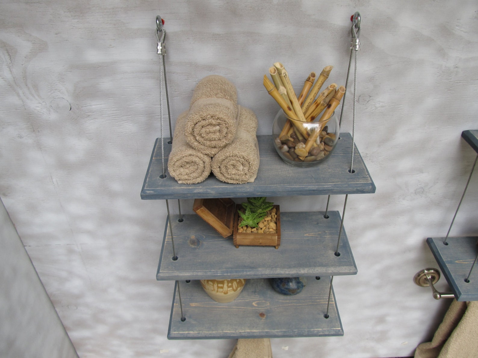 Bathroom shelves floating shelves industrial shelves Etsy