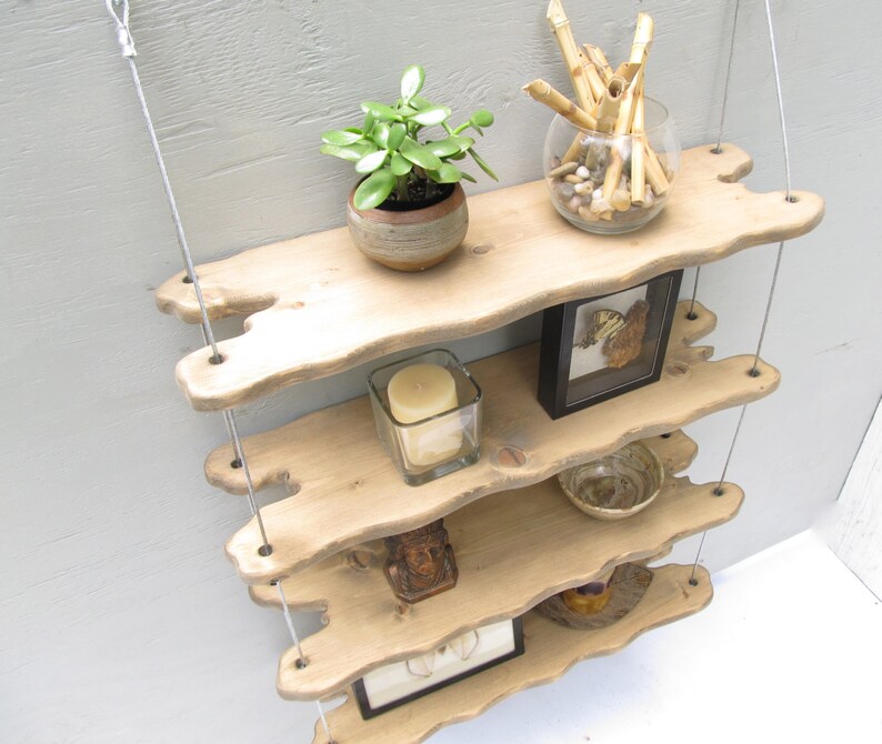 Driftwood shelves display shelving shelving system shelves Etsy