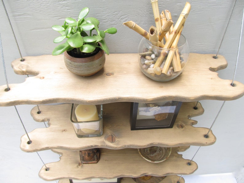 Driftwood shelves display shelving shelving system shelves Etsy