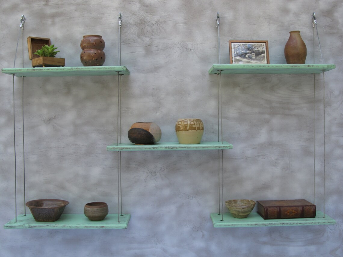 Shelving shabby chic wall shelves reclaimed shelves Etsy