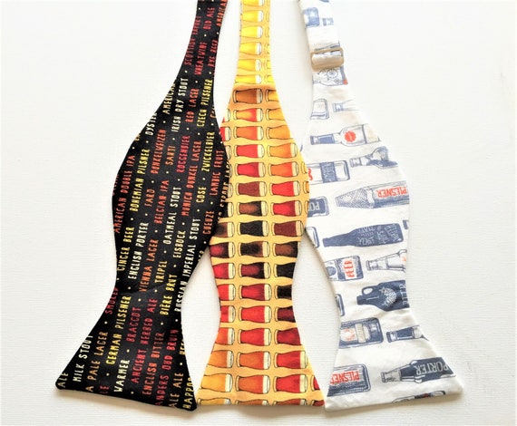 Beer Ties Alcohol Neckties Pouring Beer tie Mens Necktie