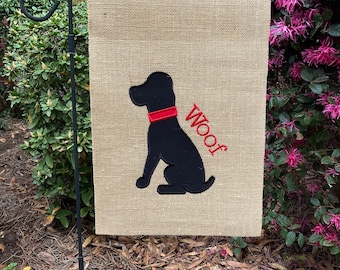 Dog Garden Flag