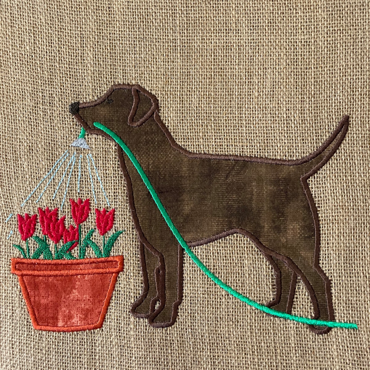 Spring Dog Garden Flag - Etsy