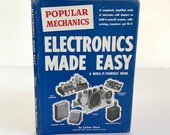 Popular Mechanics Electronics Made Easy Book 1956 Build it Yourself Vintage Mid Century Educational Nerd Gifts Hi Fi Stereo Transistor Radio