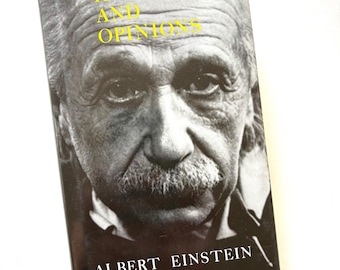 Albert Einstein Book, Ideas and Opinions