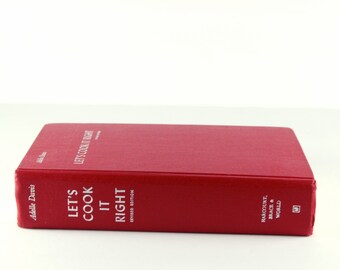 Let's Cook it Right Book, Educational Cookbook
