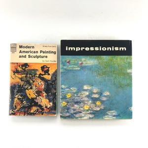 Vintage Art Books, Modern American Painting and Sculpture