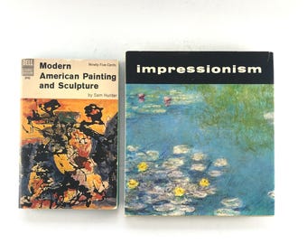 Vintage Art Books, Modern American Painting and Sculpture