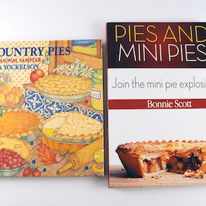 Pie Cookbooks, Country Pies and Mini Pies, Baking Gifts
