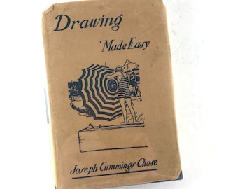 Drawing Made Easy, 1919 Antique Book