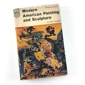 Modern American Painting and Sculpture, Vintage Art book