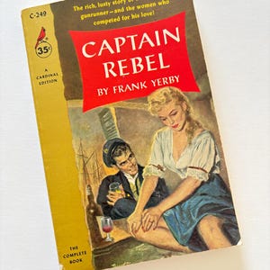 Captain Rebel, Frank Yerby, Historical Romance Book
