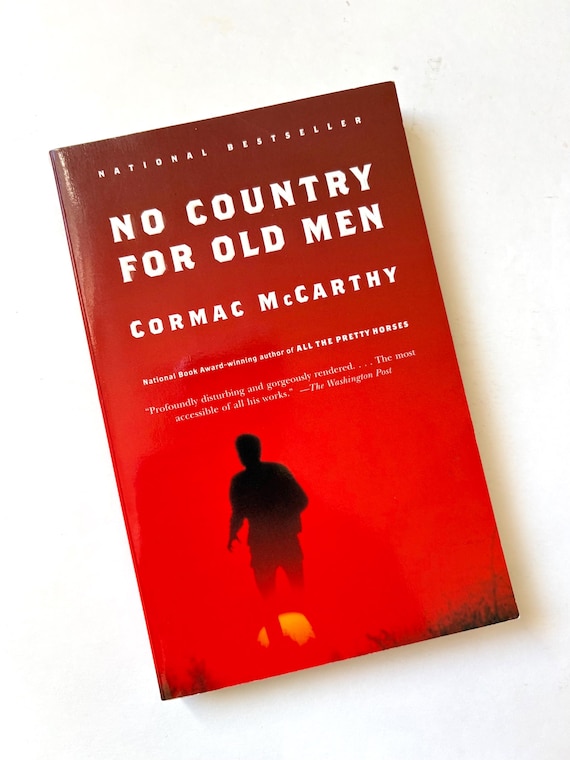 No Country for Old Men book, Cormac McCarthy, First Paperback Edition