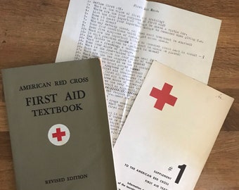 American Red Cross, First Aid Textbook, 1945