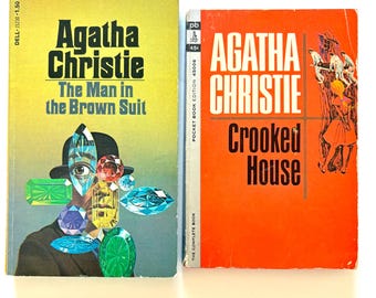 Agatha Christie Books, Vintage Paperback editions