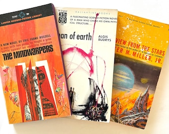 Vintage Science Fiction Book Lot