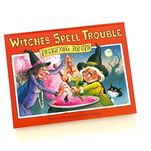 Vintage Halloween Popup book, Witches Spell Trouble