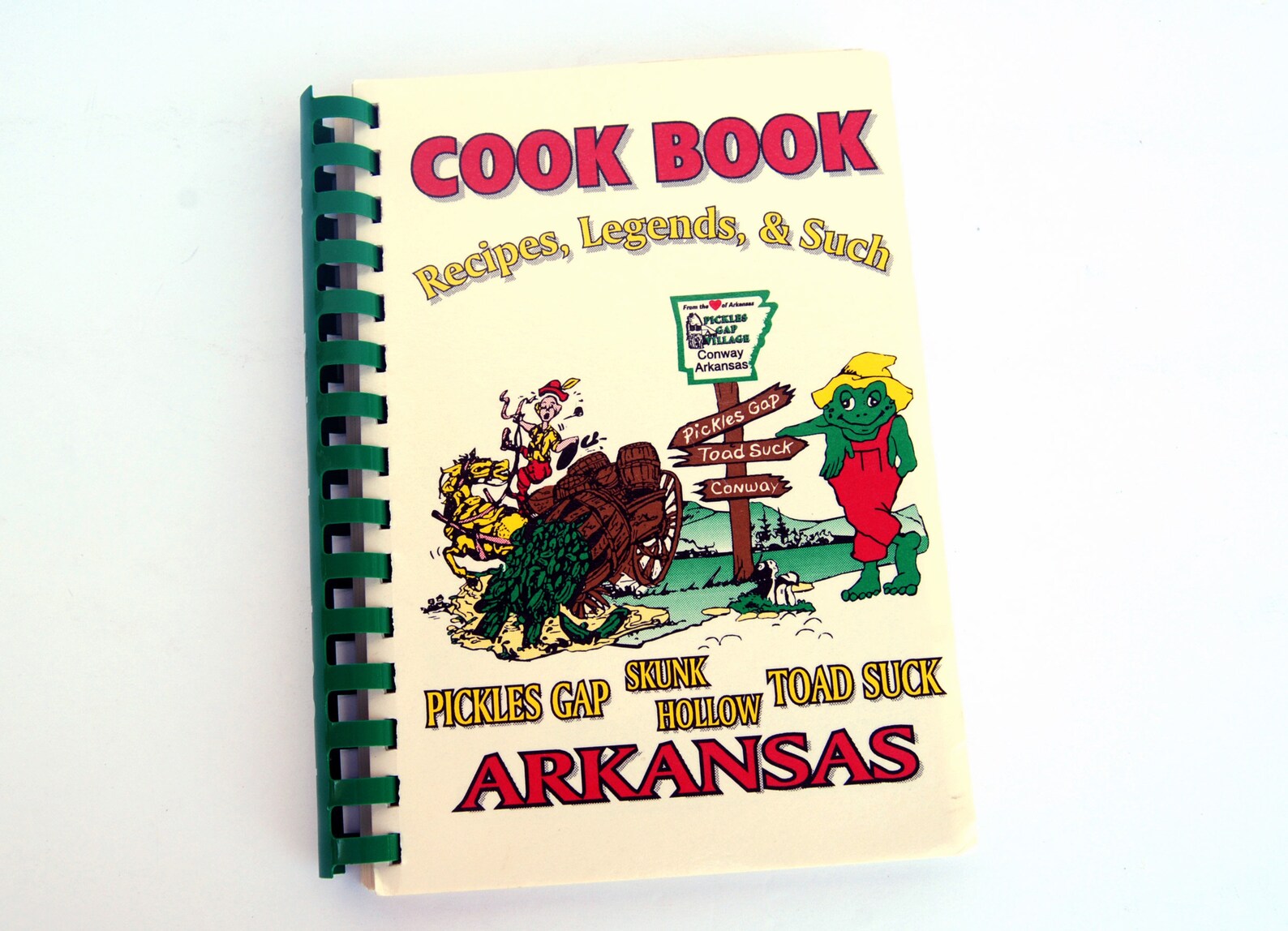 RARE SIGNED Arkansas Cookbook Pickles Gap Village 1996 Skunk Etsy
