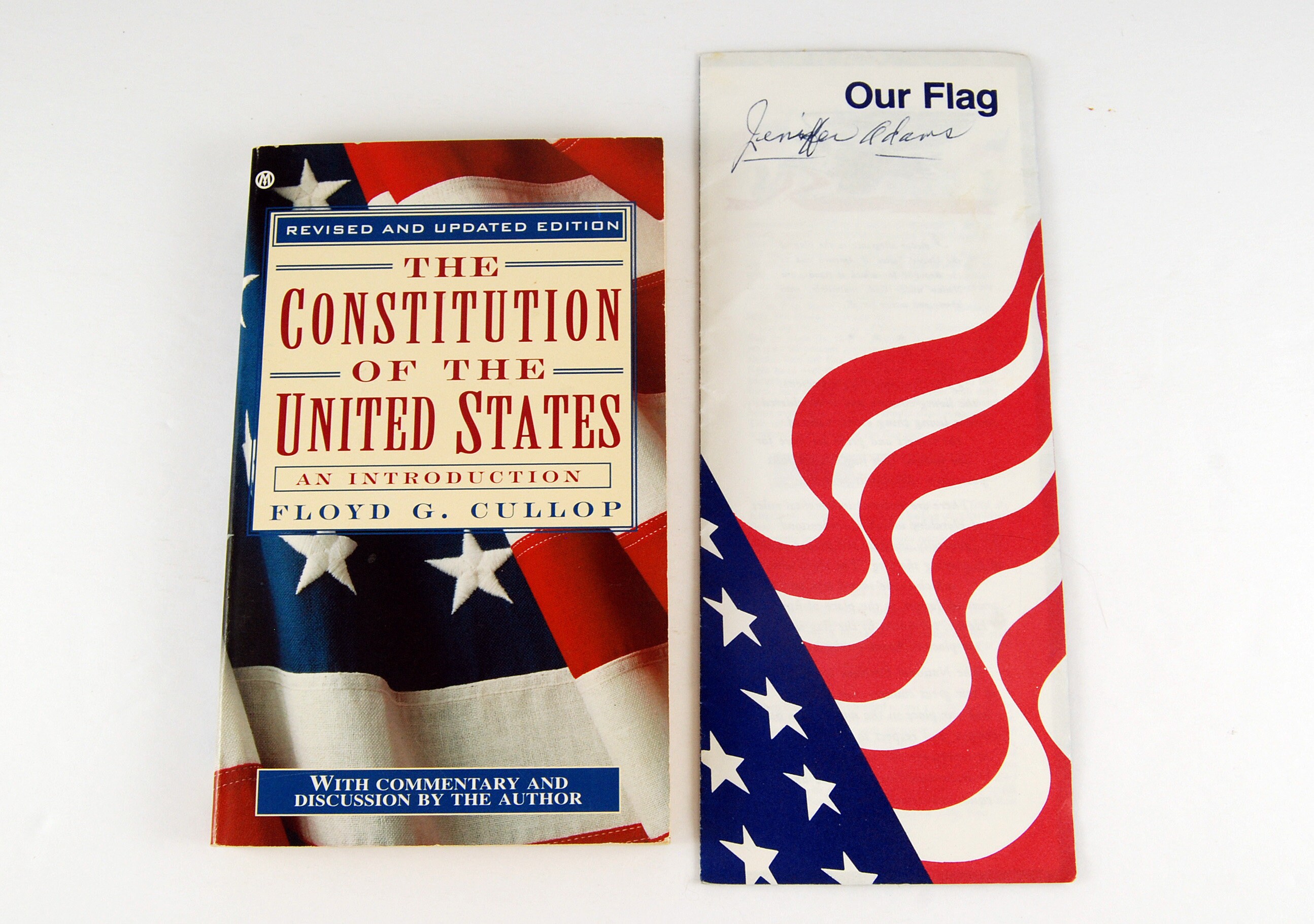 The Constitution of the United States Book & Flag Pamphlet Nonfiction  Educational Books for History Lovers 