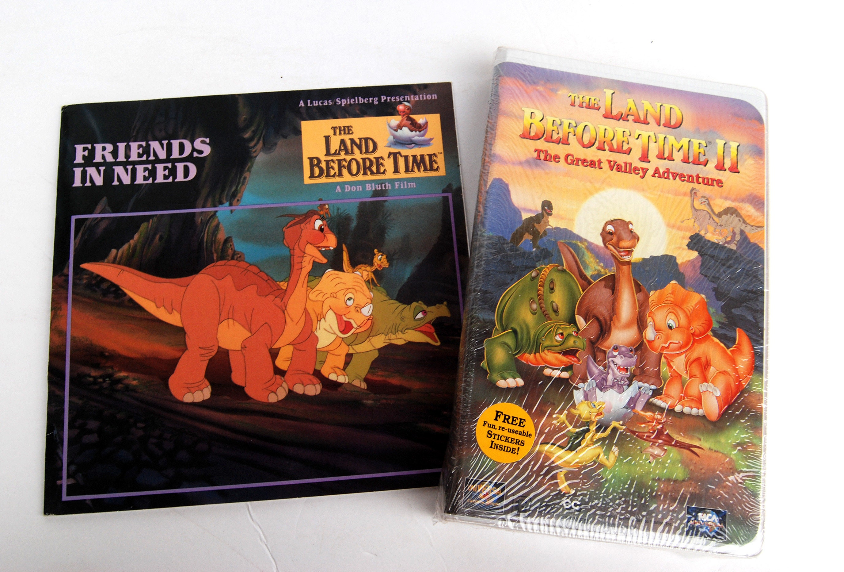 The Land Before Time II Sealed VHS Video Cassette Tape and Etsy Singapore