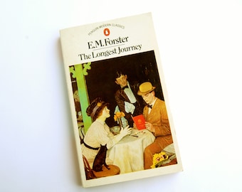 E.M. Forster Book, The Longest Journey, Vintage Penguin Paperback, Fiction Novel