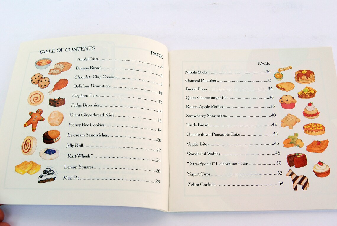 Alpha Bakery Children's Cookbook by Gold Medal Flour 1997 Etsy