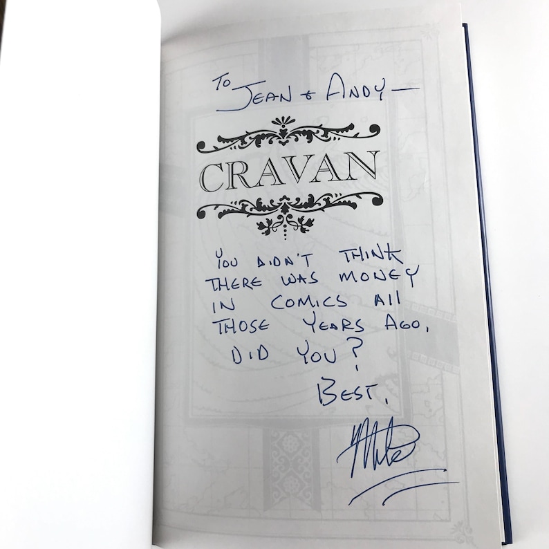 Signed Dark Horse Comics Book, Inscribed by Mike Richardson - Etsy