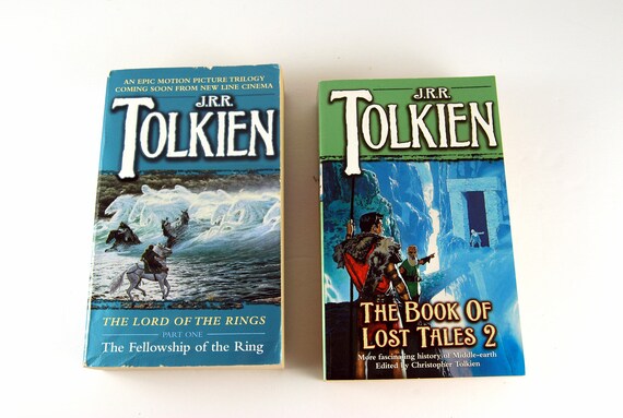 The Lord of The Rings Trilogy Book Set of 3 By J.R.R. Tolkien Del Rey Books