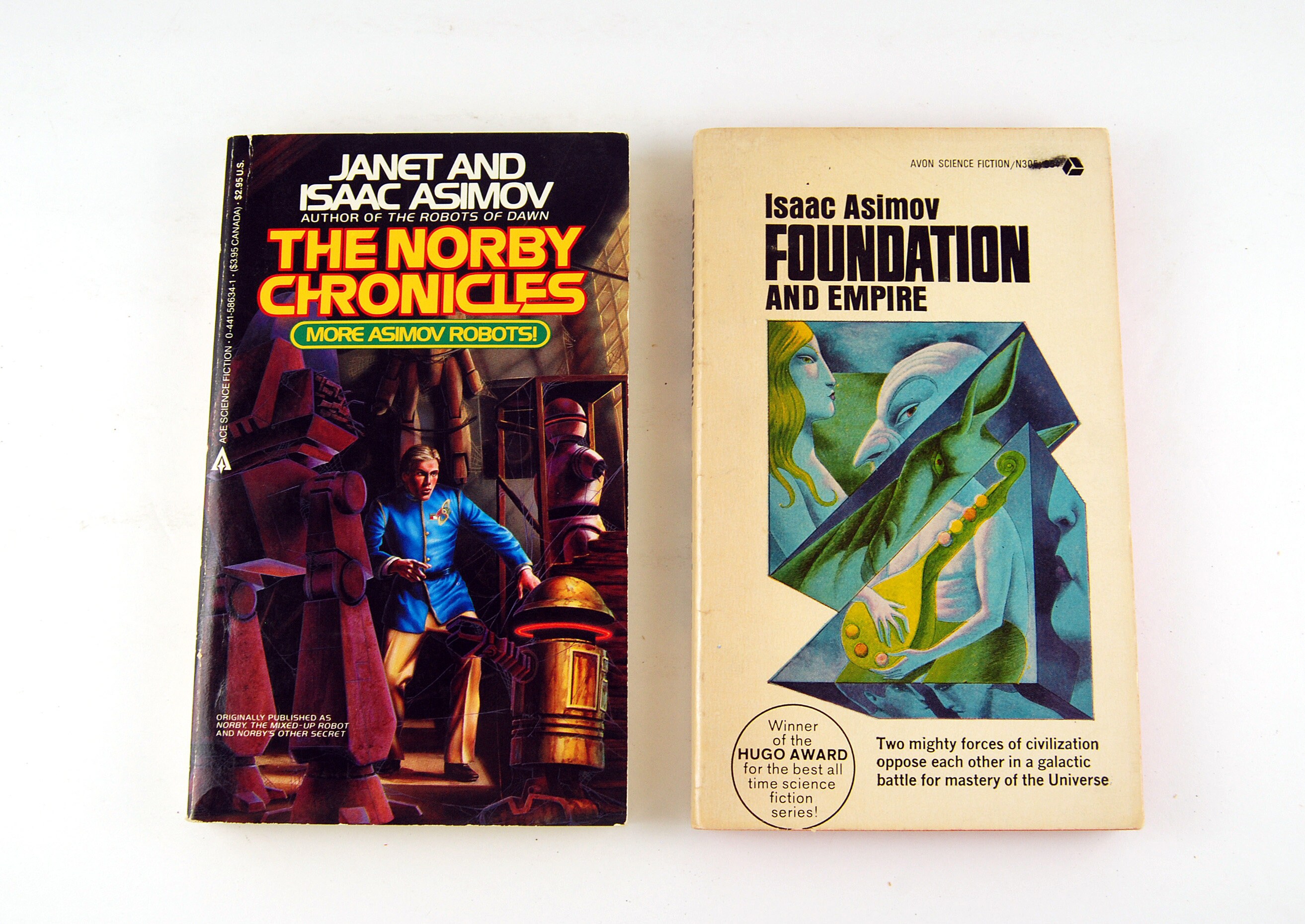 Isaac Asimov Foundation and Empire Janet Asimov the Norby - Etsy