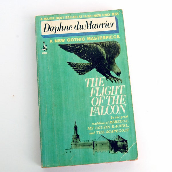 Daphne Du Maurier Book, Flight of The Falcon, 1966 Gothic Fiction Novel