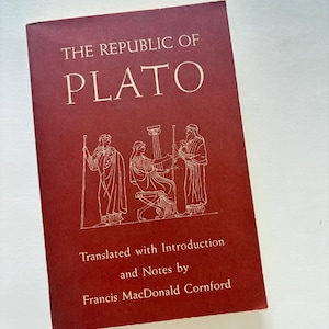 The Republic of Plato, Vintage 1950s Philosophy Book