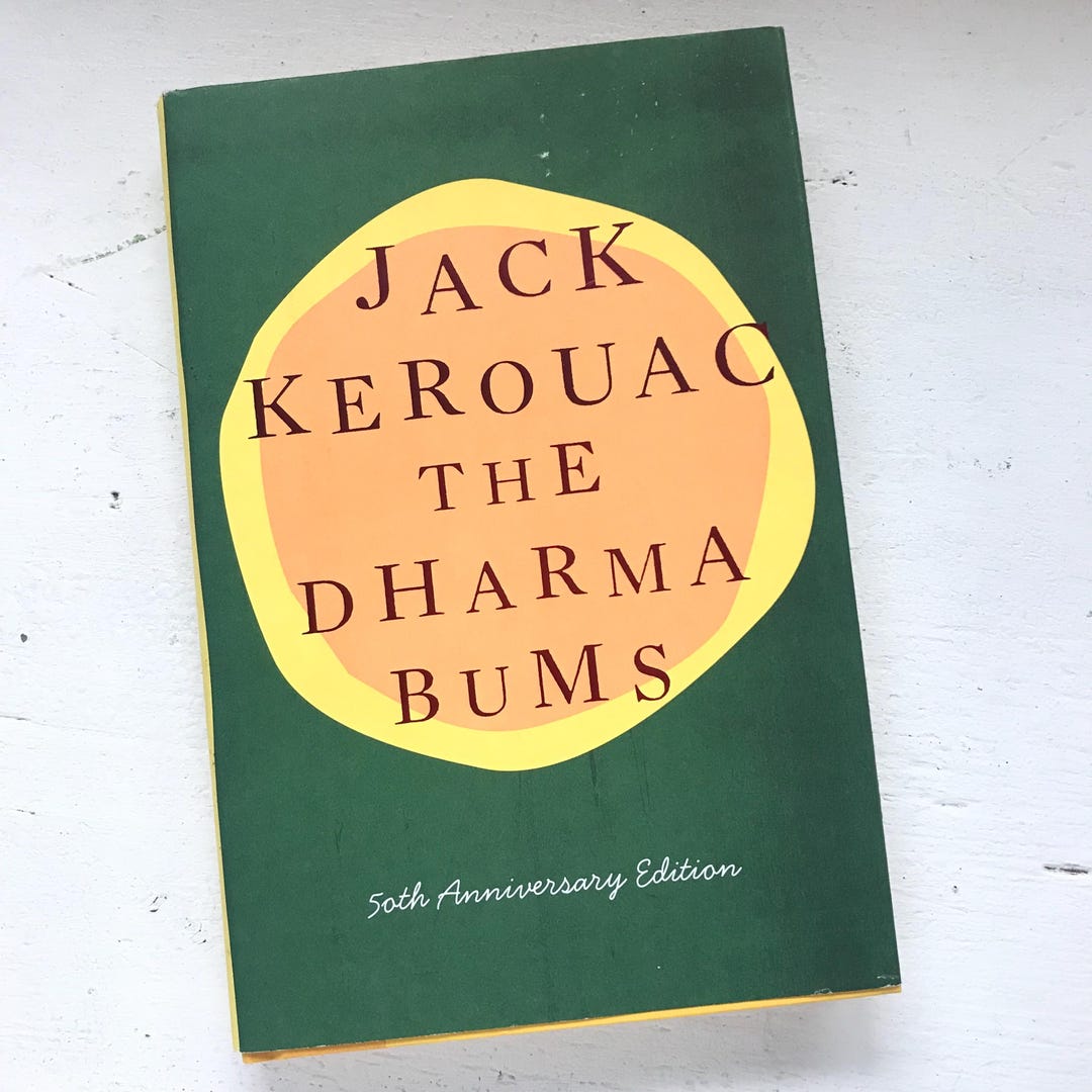 Jack Kerouac Book, the Dharma Bums, 50th Anniversary - Etsy