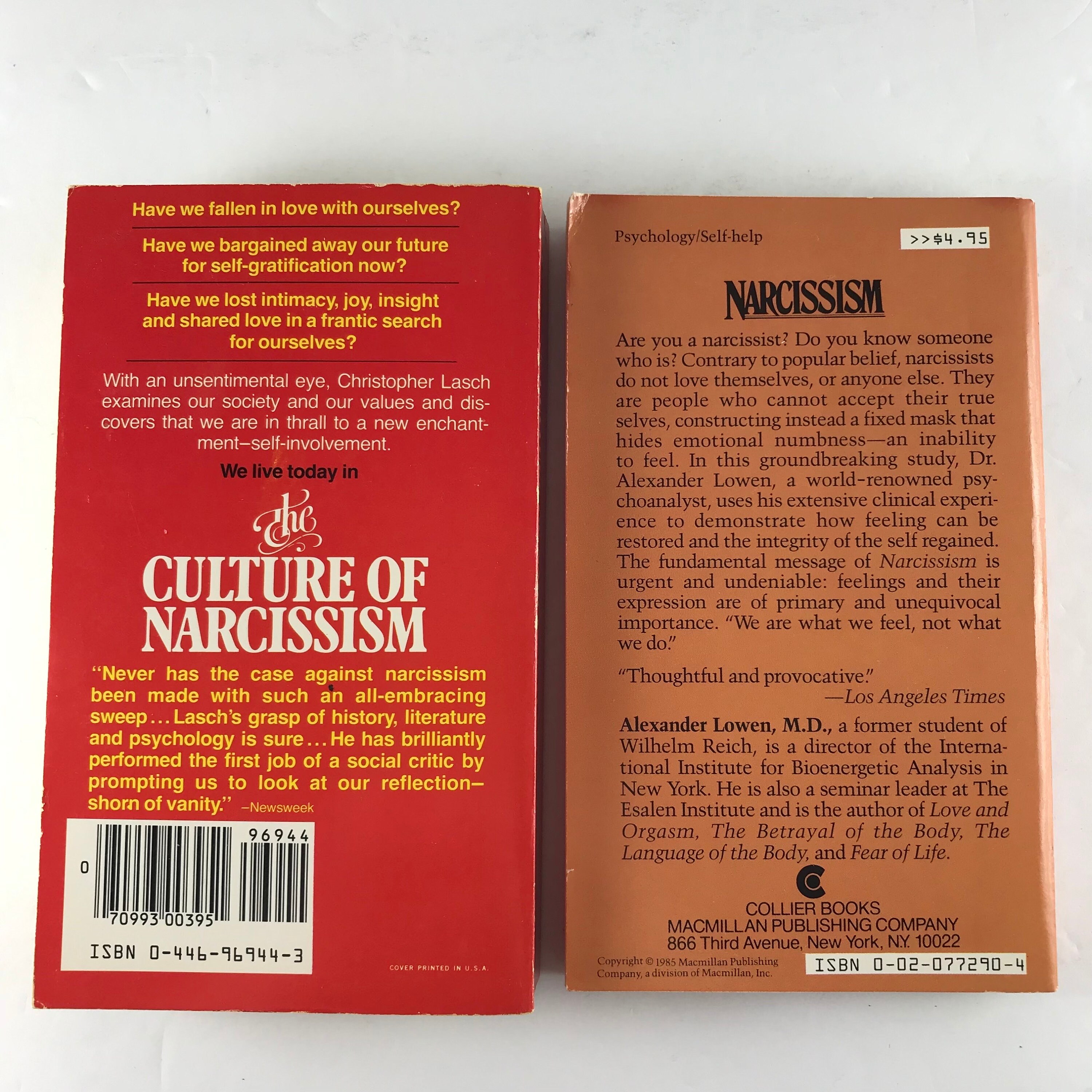 Culture of Narcissism, Nonfiction Books - Etsy