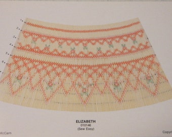 Elizabeth NEW Smocking Plate   Ellen McCarn