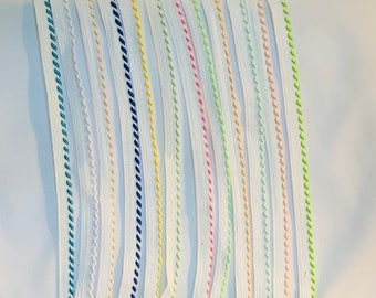 Whipstitch Piping  Choose Your Colors Sold BTY More colors than in picture
