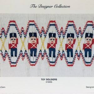 Toy Soldiers   NEW Smocking Plate   Ellen McCarn