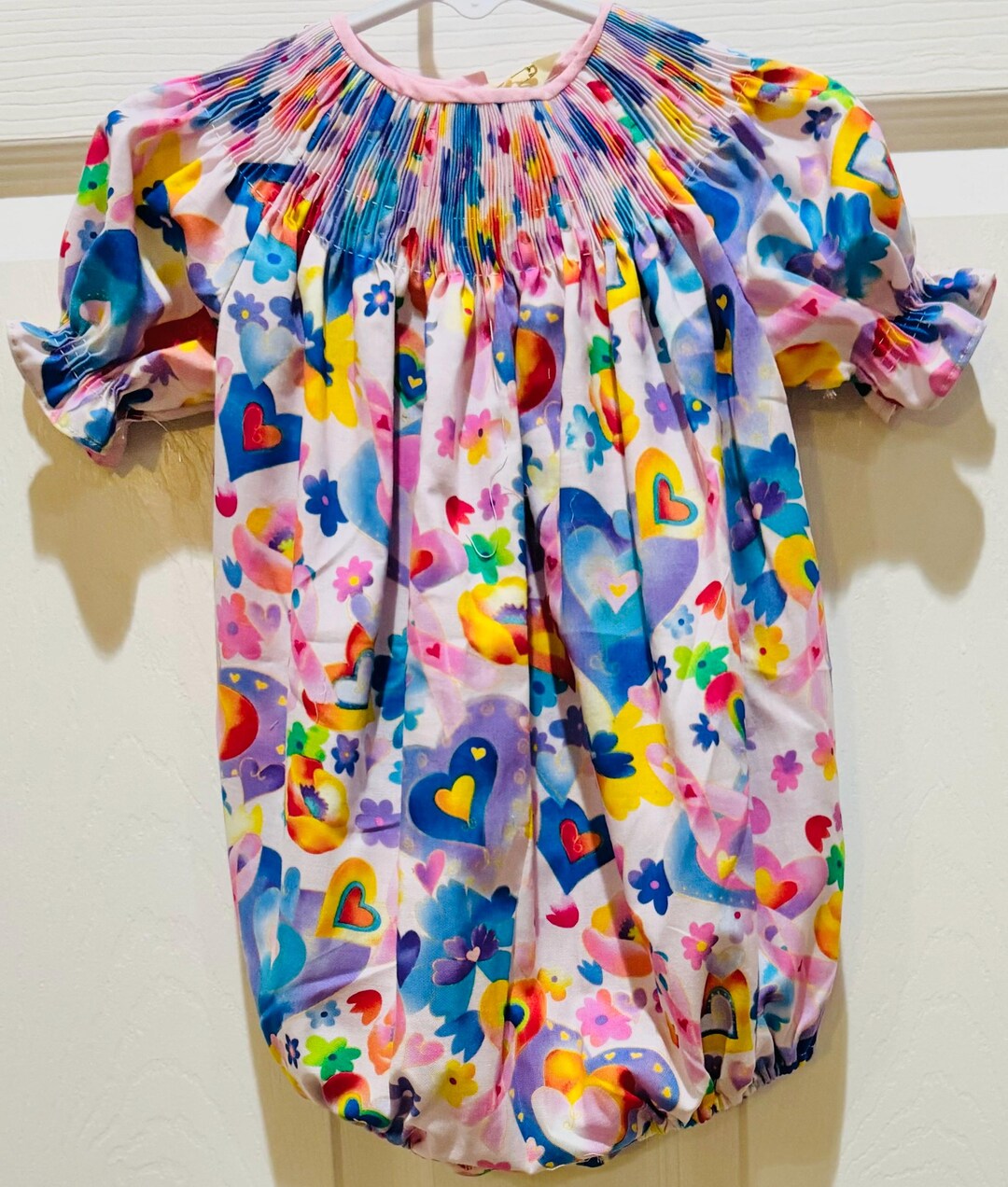 Chicks Unisex Handsmocked Romper