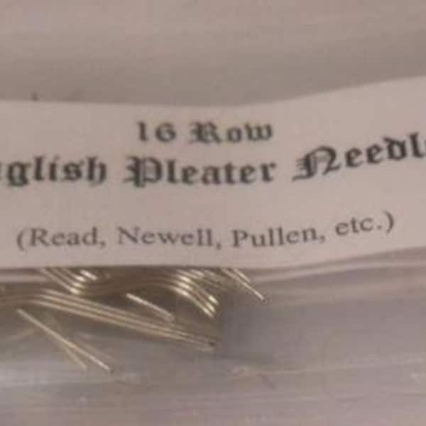 English Pleater Needle - 16 Row - Read,Newell,Pullen, etc PRICE PER NEEDLE