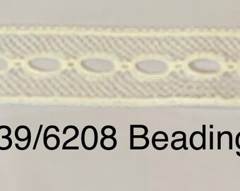 French Lace Beading Ecru 39/6208 Heirloom 5/8". Capitol Imports BTY