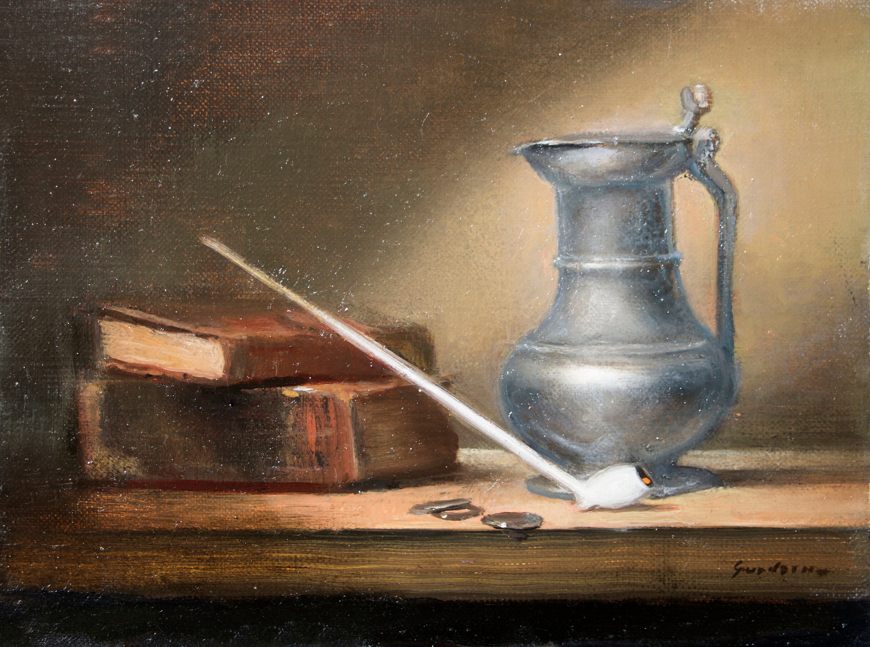 Dutch Still Life Beer Tavern Scene Oil Painting Keith - Etsy Denmark