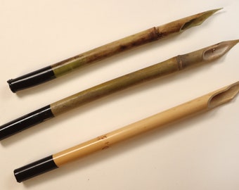 Reed Pens Master3 Phragmites Australis, Arundo Donax et Bambou Arundinaria gigantea 8 » longueur 10-14mm largeur
