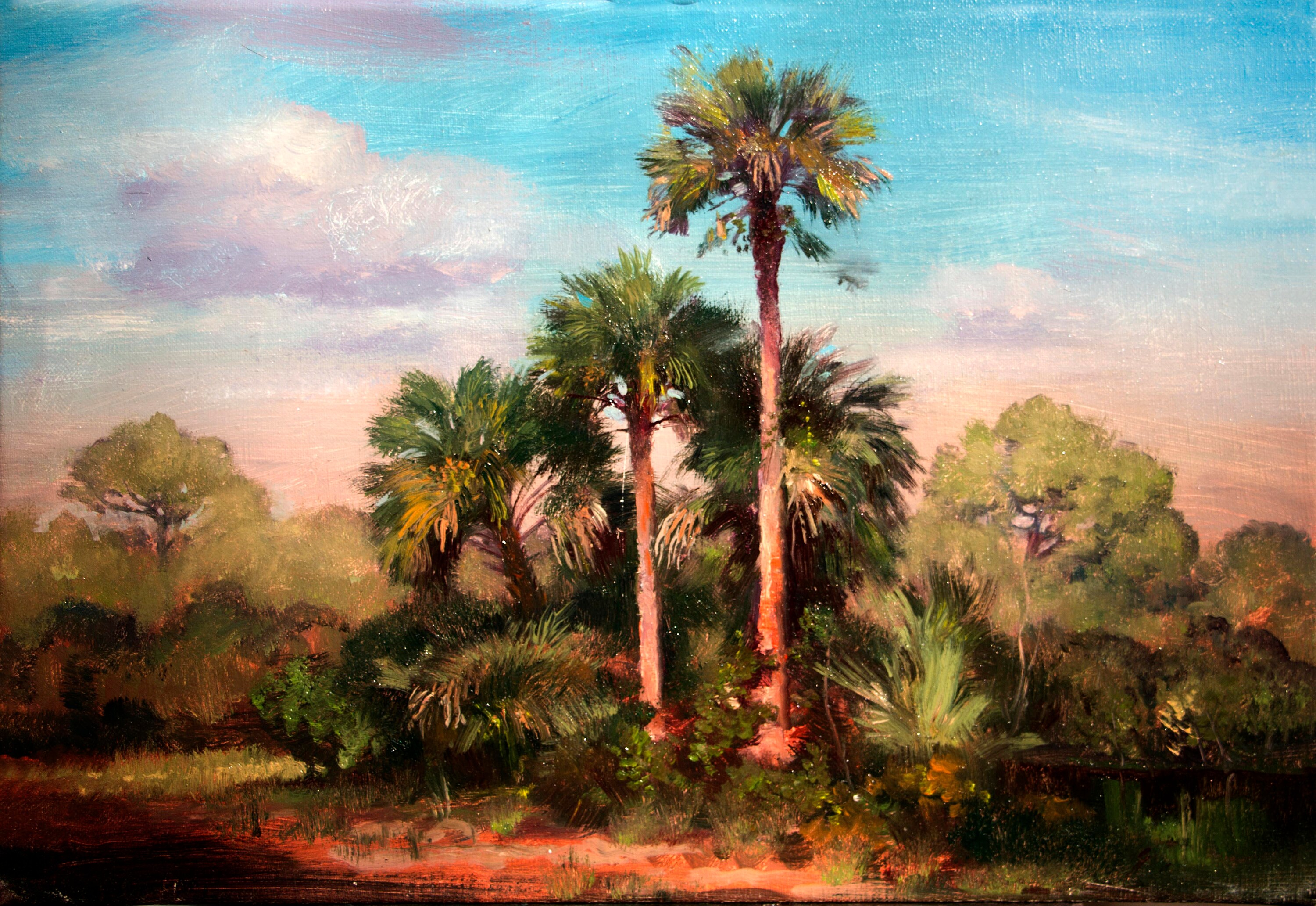 Florida Painting Florida Art Naples Keith Gunderson - Etsy Israel